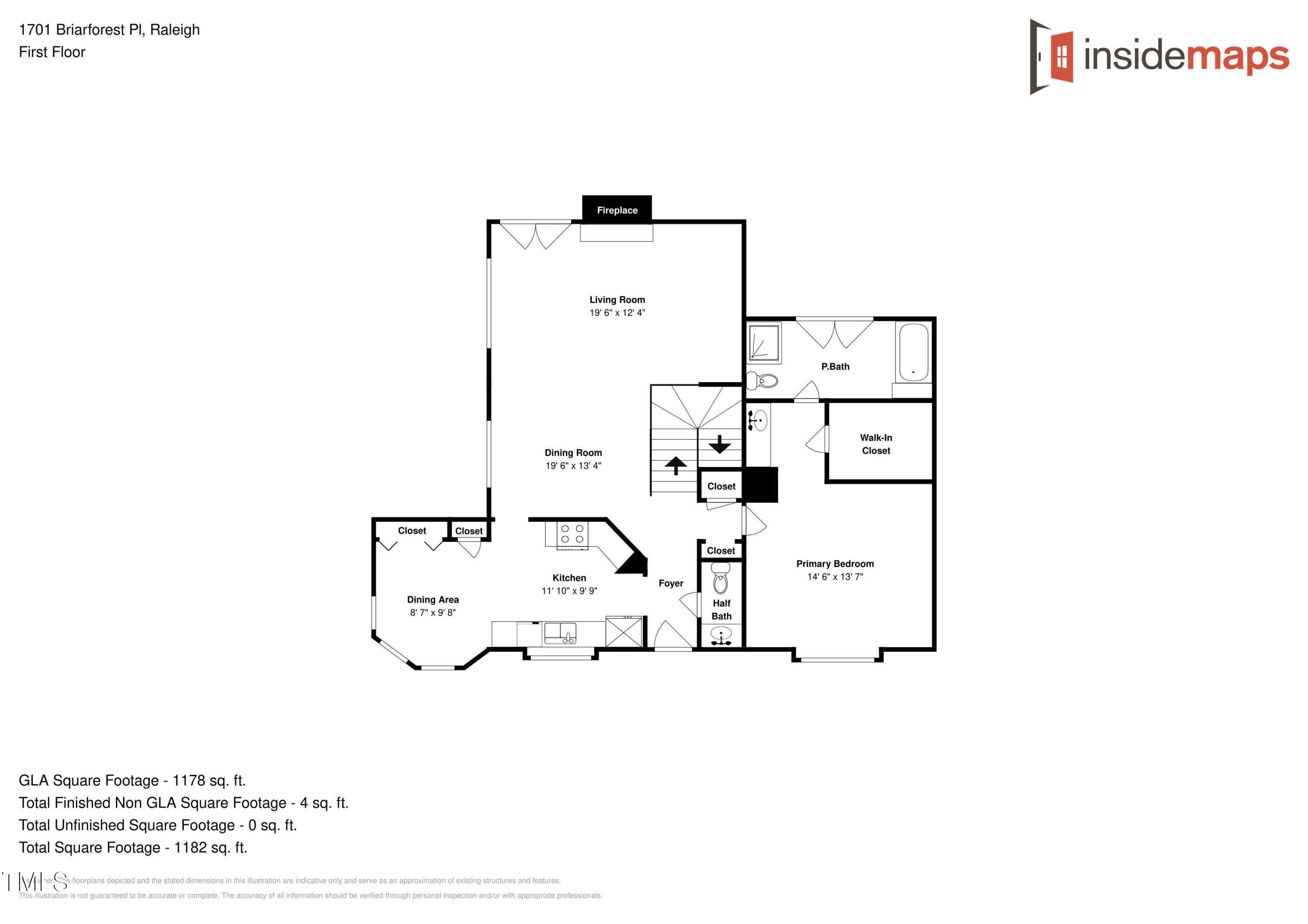 1701 Briarforest Place Raleigh, NC 27615 - Photo 23 of 25 First Floor