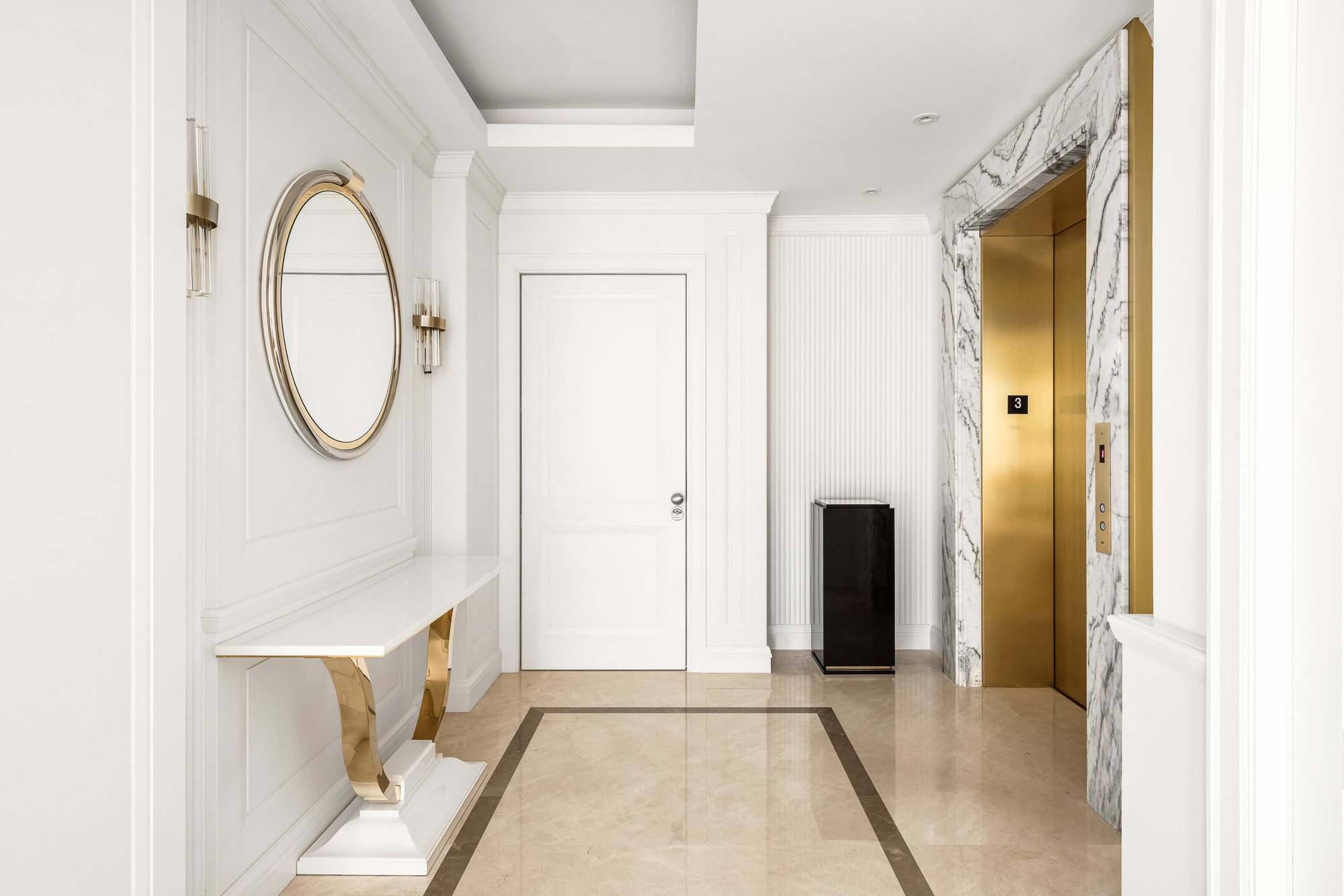 133 East 73rd Street, Unit 3 Manhattan, NY 10021 - Photo 10 of 12 a view of a room with wooden floor and a potted plant