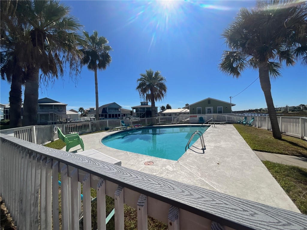 2290 North Fulton Beach Road, Unit B319 Rockport, TX 78382 - Photo 5 of 7 a view of outdoor space with swimming pool