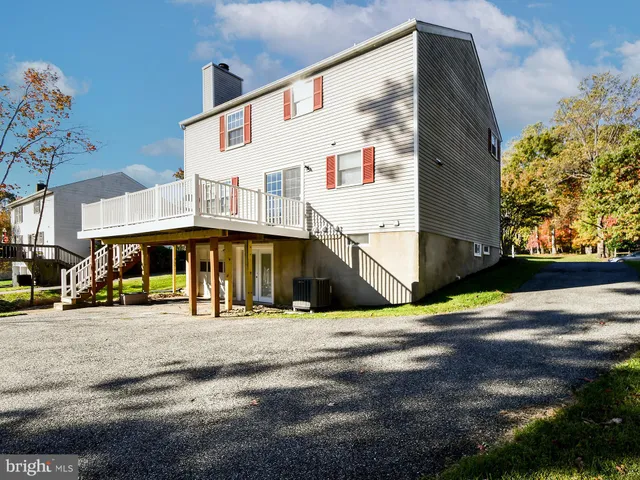 a view of a building with stairs