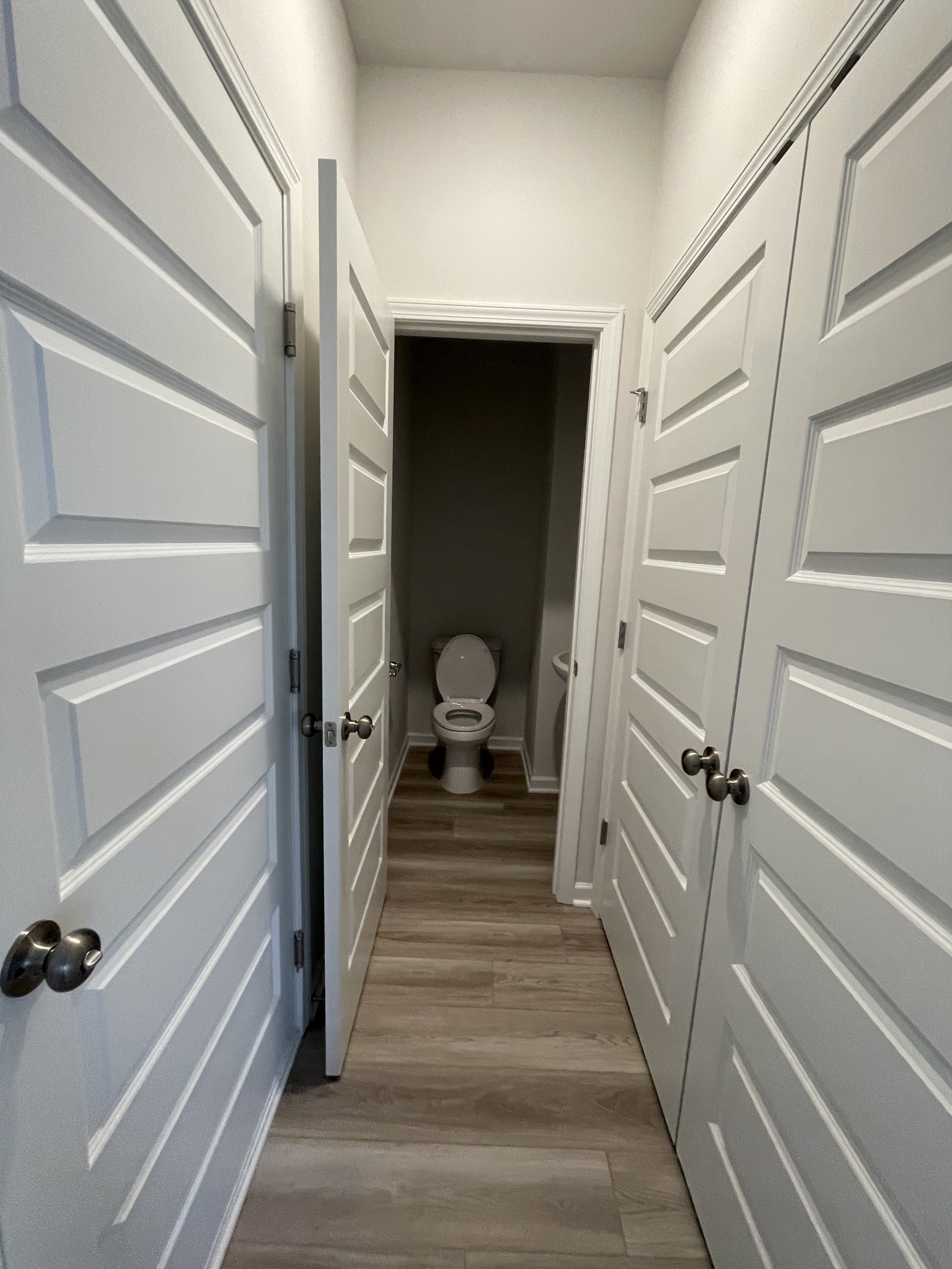 464 Alcott Way Spring Hill Spring Hill, TN 37174 - Photo 18 of 25 a view of a hallway with wooden floor and staircase