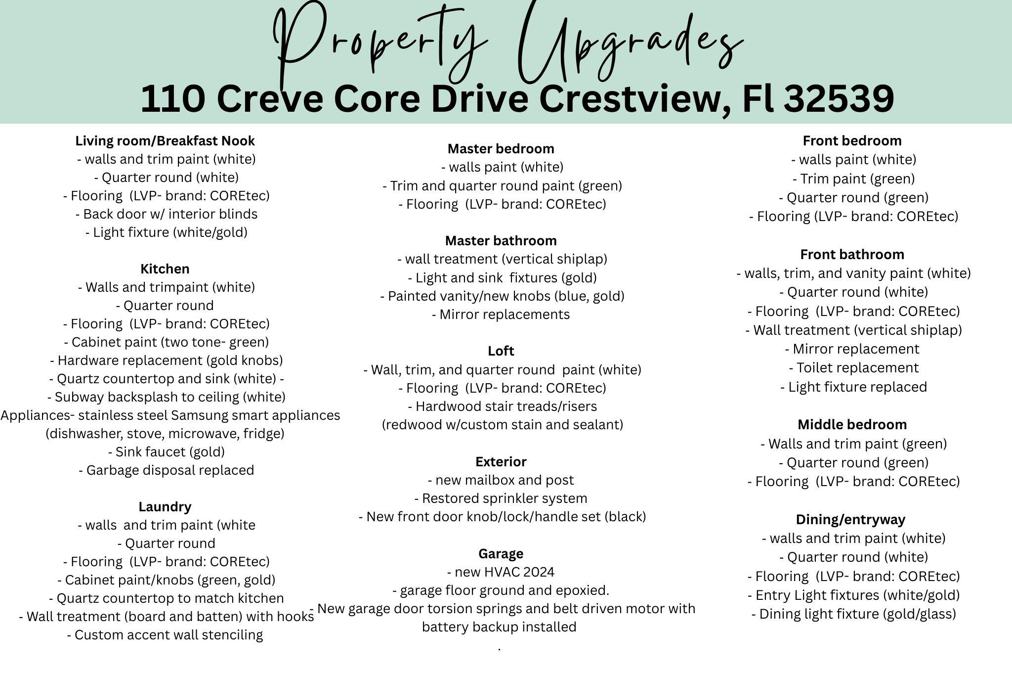 110 Creve Core Drive Crestview, FL 32539 - Photo 2 of 33 Copy of Property Information Form-3