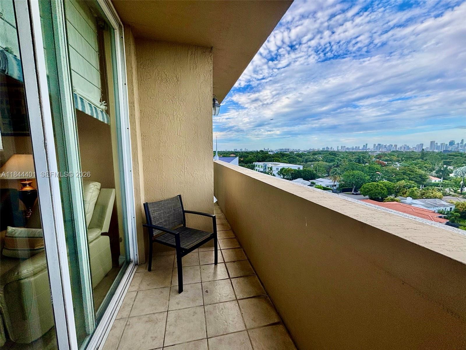 2425 Southwest 27th Avenue, Unit 701 Miami, FL 33145 - Photo 11 of 49 a view of balcony