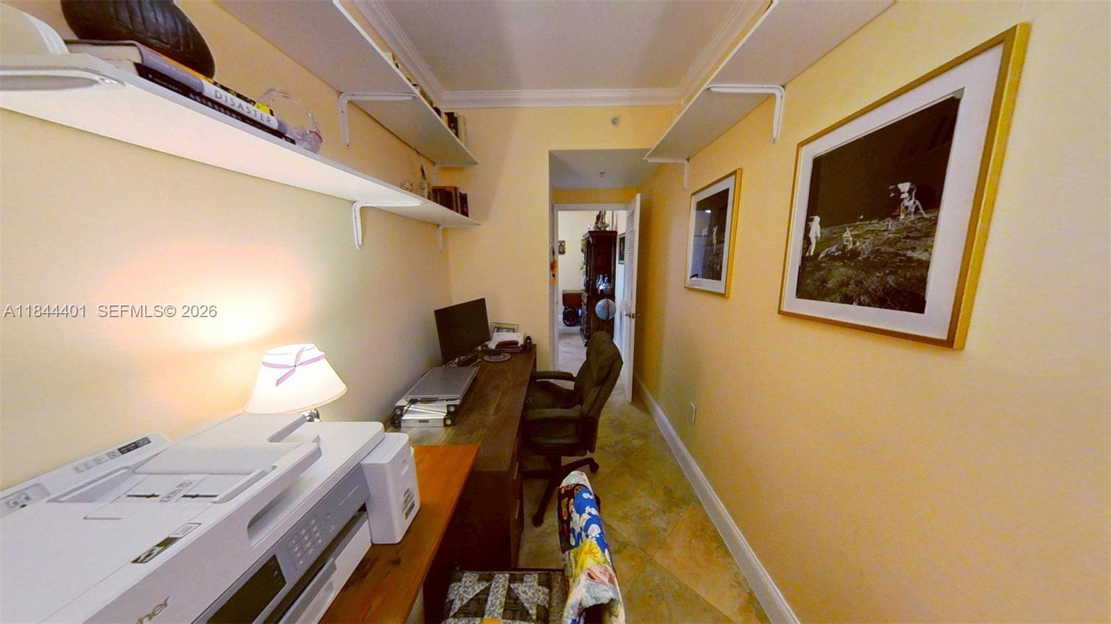2425 Southwest 27th Avenue, Unit 701 Miami, FL 33145 - Photo 26 of 49 Den/Office With Closet Storage