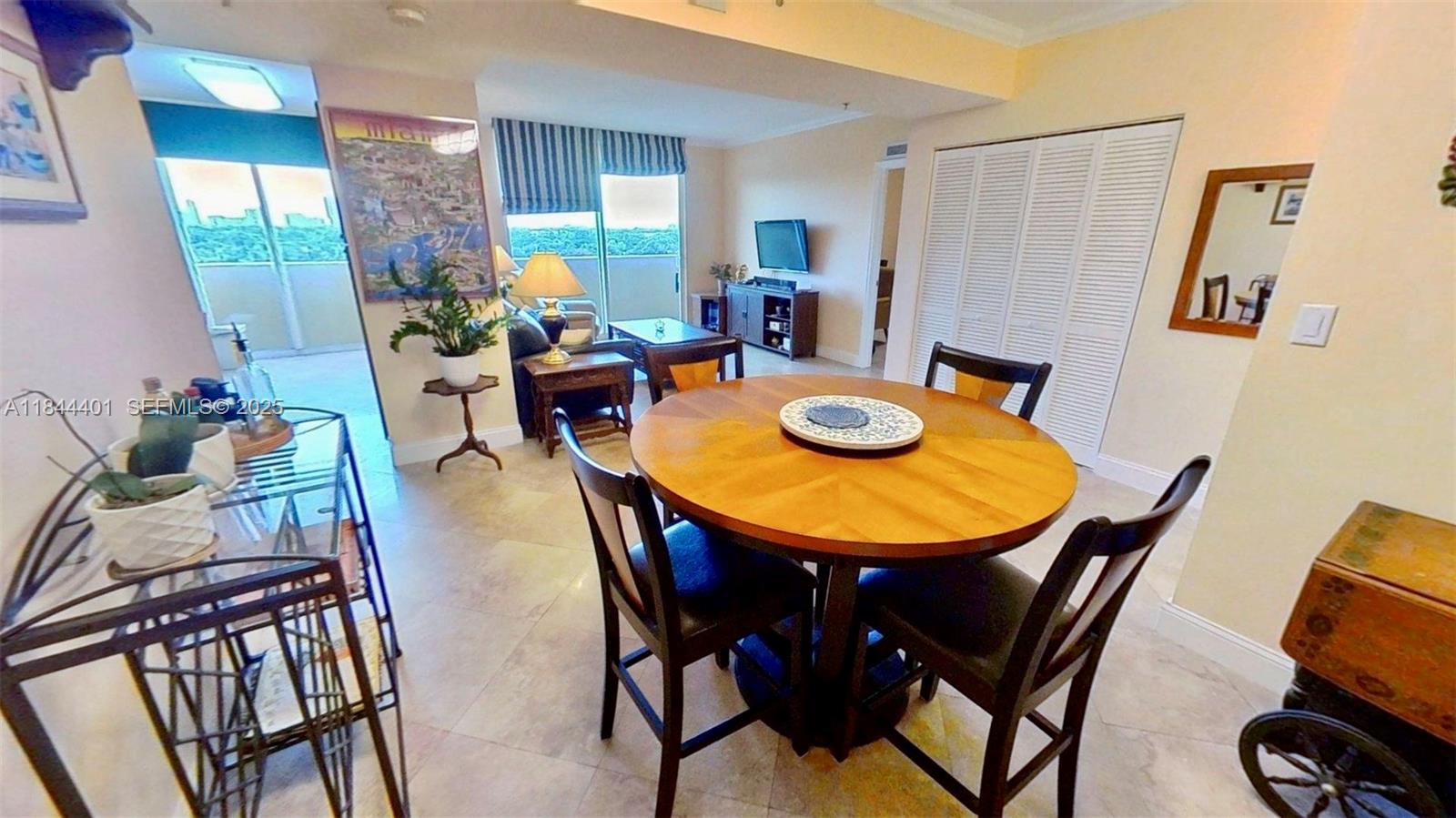 2425 Southwest 27th Avenue, Unit 701 Miami, FL 33145 - Photo 30 of 57 View of Dining Area From Bonus Room