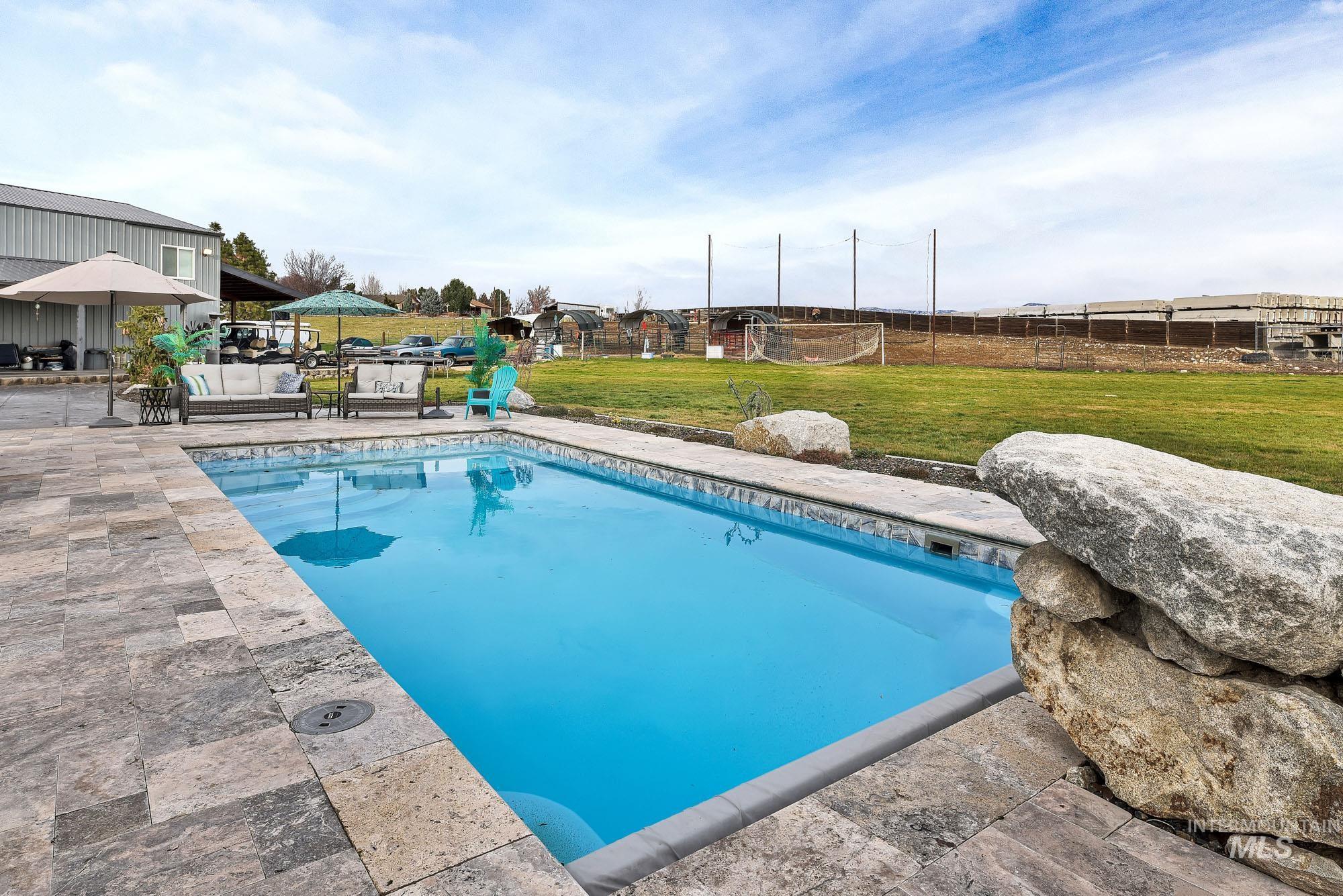 3630 Beverly Street Boise, ID 83709 - Photo 43 of 50 View of pool featuring a patio area