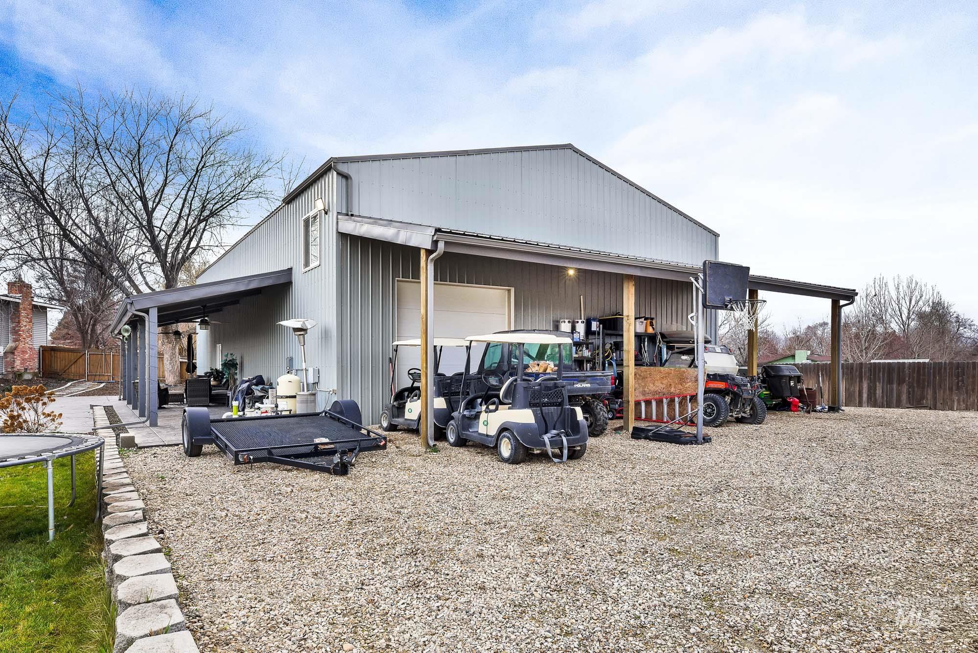 3630 Beverly Street Boise, ID 83709 - Photo 49 of 50 View of outdoor structure featuring a trampoline