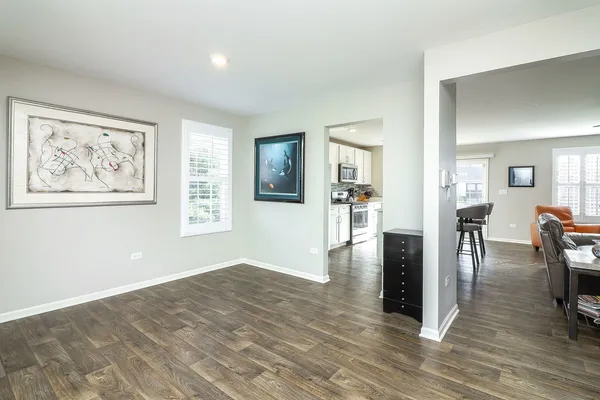 a view of a living room