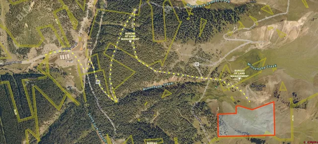 a view of a snow on a mountain