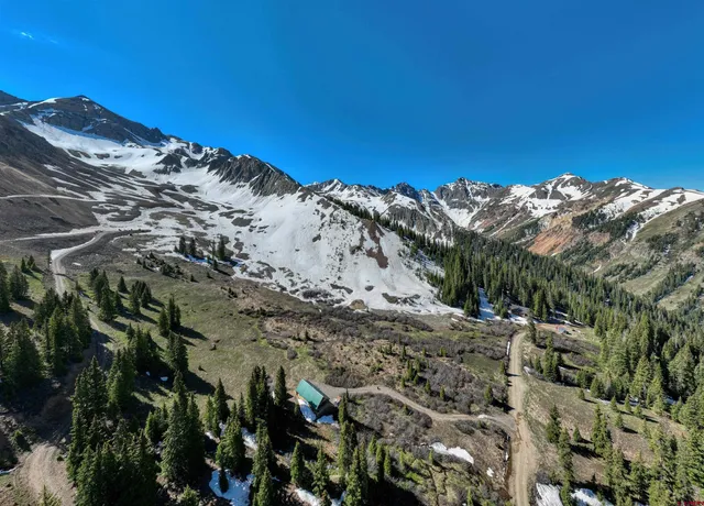 a view of street from balcony
