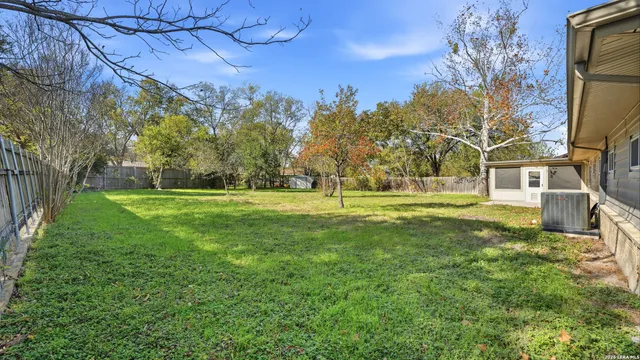 a view of outdoor space with deck and outdoor seating