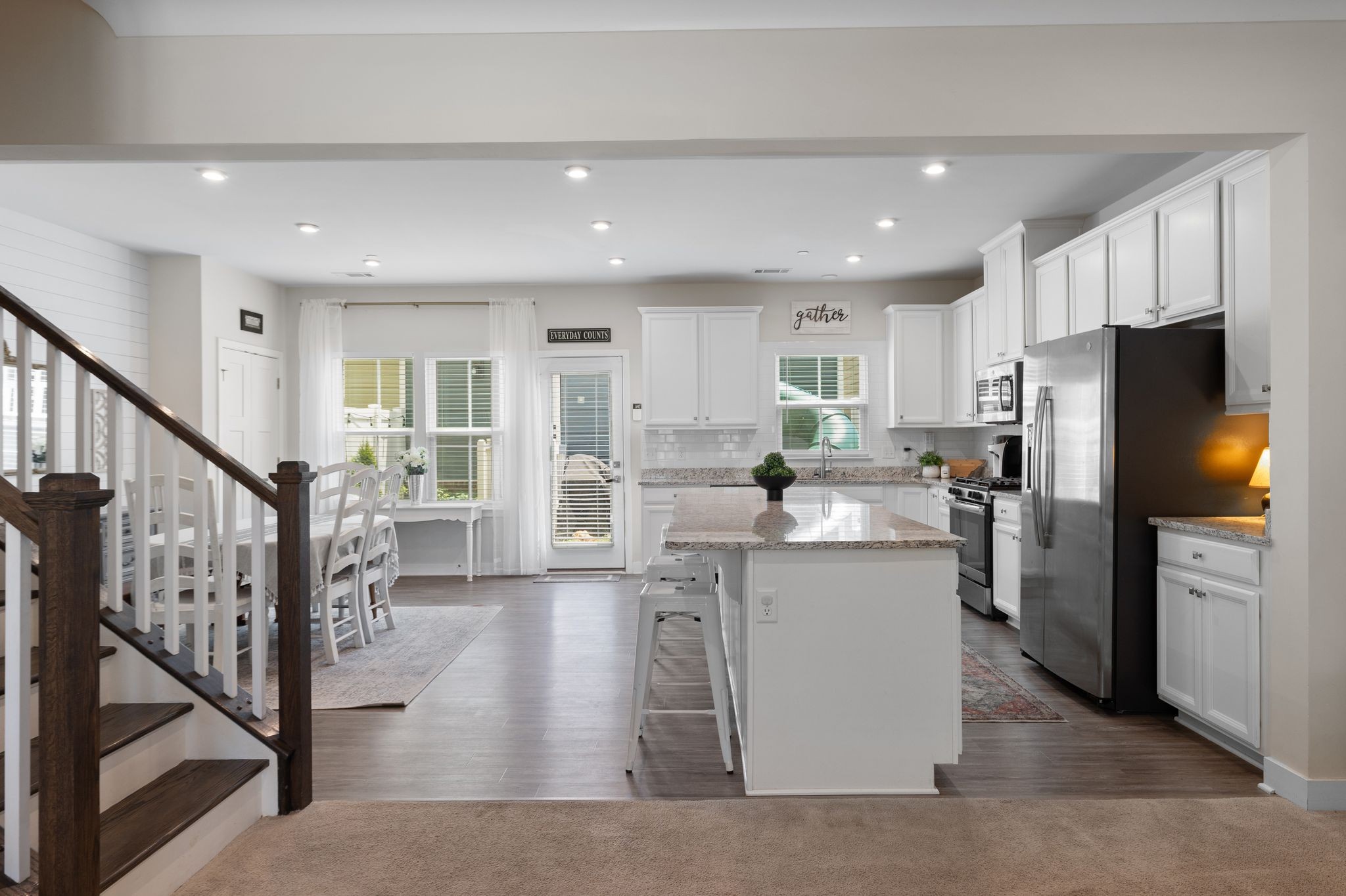 2073 Oglethorpe Drive Franklin, TN 37064 - Photo 12 of 33 a kitchen with refrigerator and cabinets