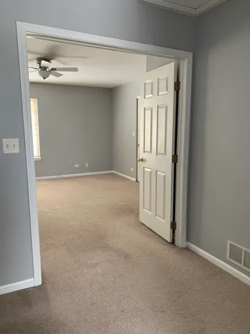 a view of empty room