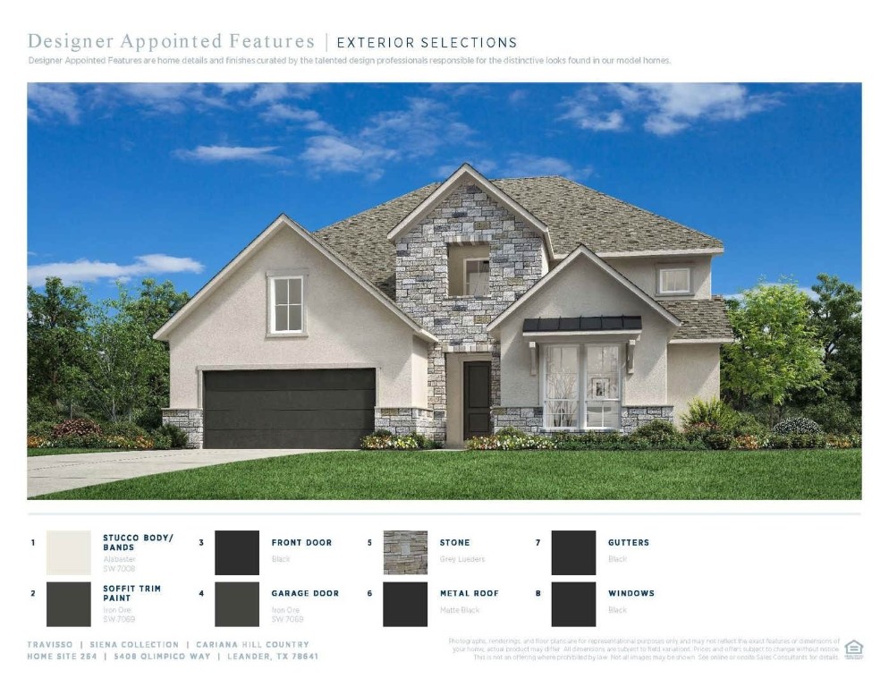 5408 Olimpico Way Leander, TX 78641 - Photo 2 of 10 a view of a house with a yard