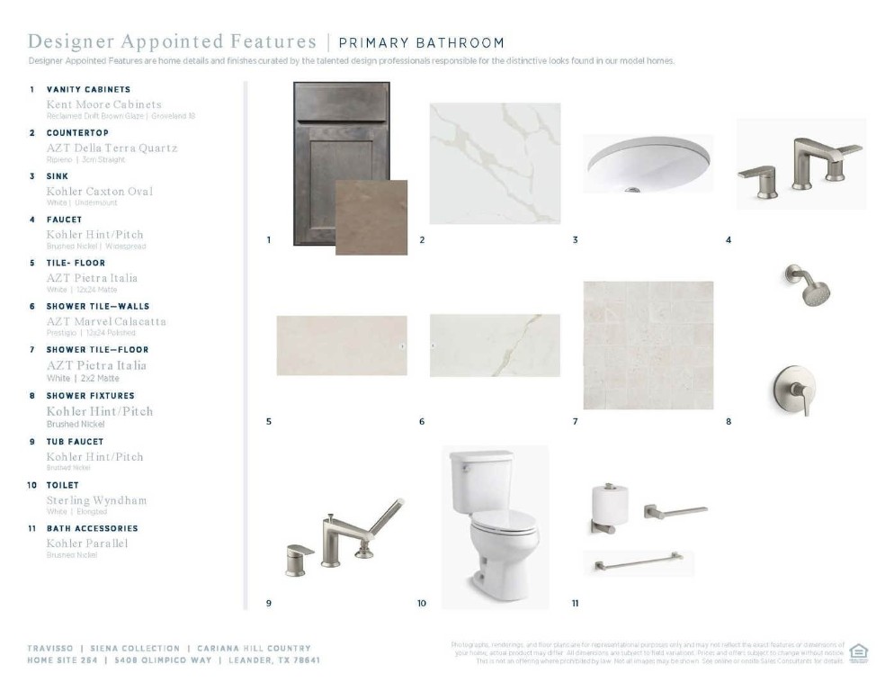 5408 Olimpico Way Leander, TX 78641 - Photo 9 of 10 a picture of a bathroom sink and a mirror