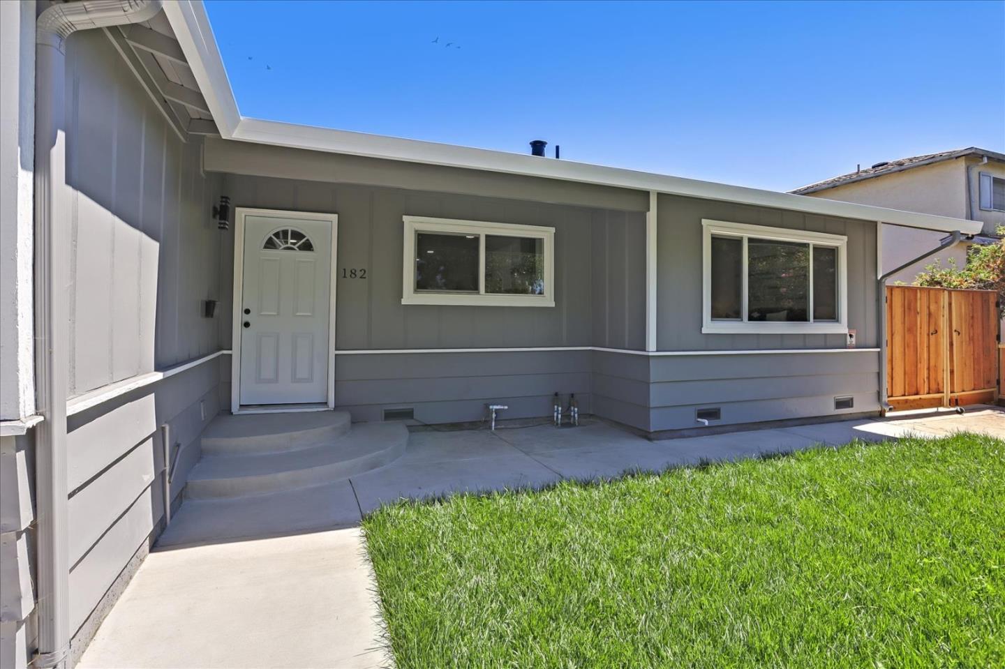 182 Rose Drive Milpitas, CA 95035 - Photo 2 of 8 a front view of house with yard
