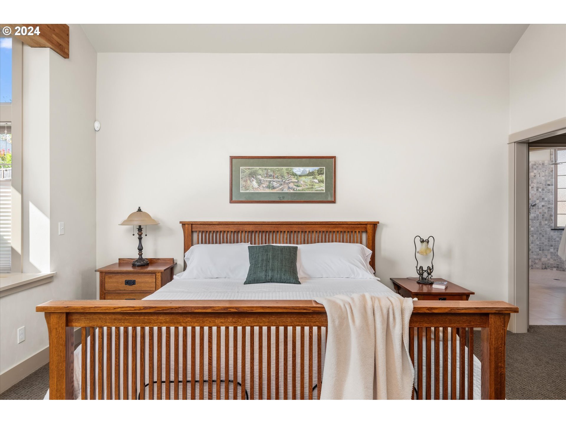 6019 Graystone Loop Springfield, OR 97478 - Photo 28 of 46 a bedroom with a bed and a window