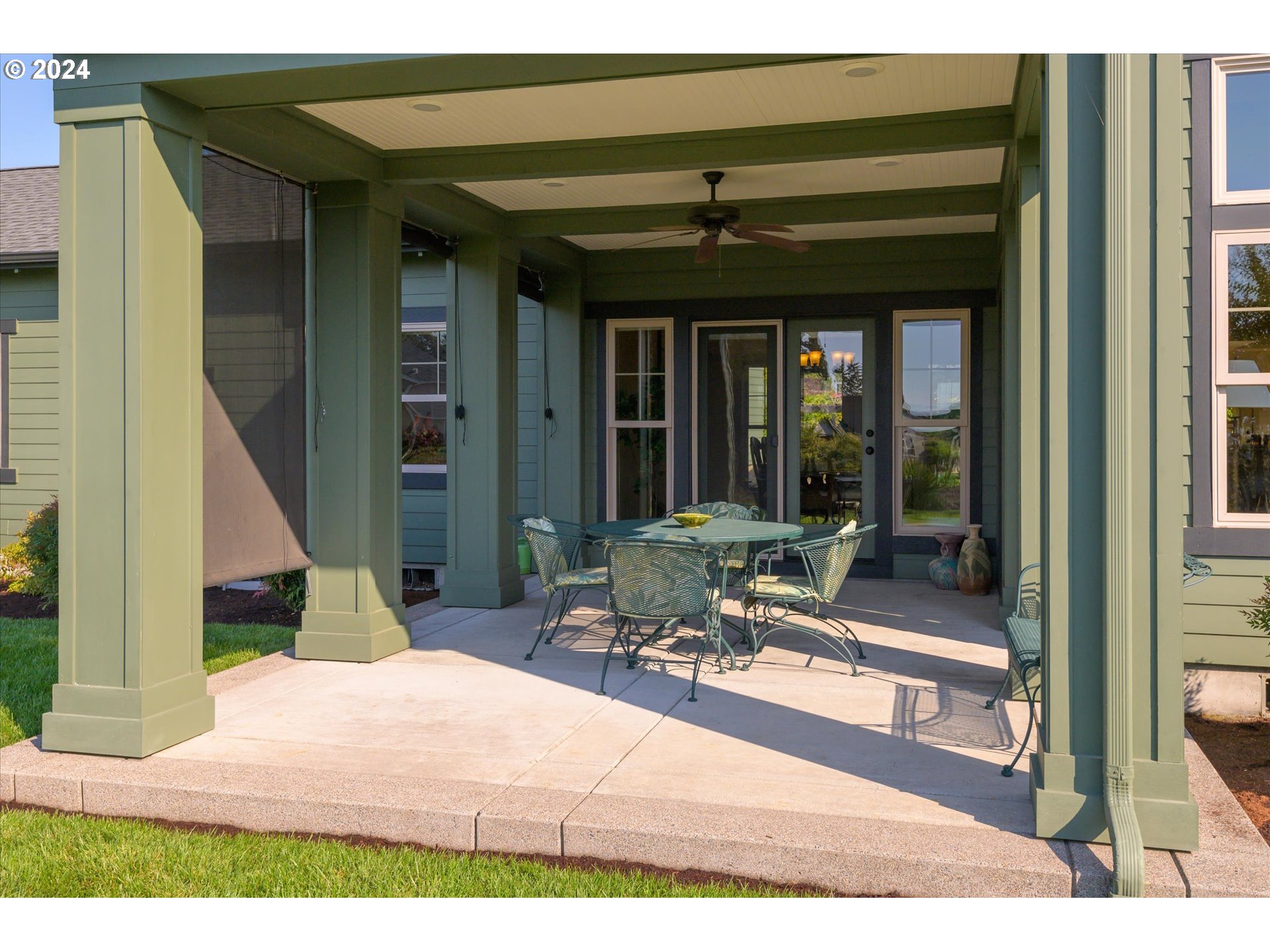 6019 Graystone Loop Springfield, OR 97478 - Photo 36 of 46 a house view with a sitting space and balcony