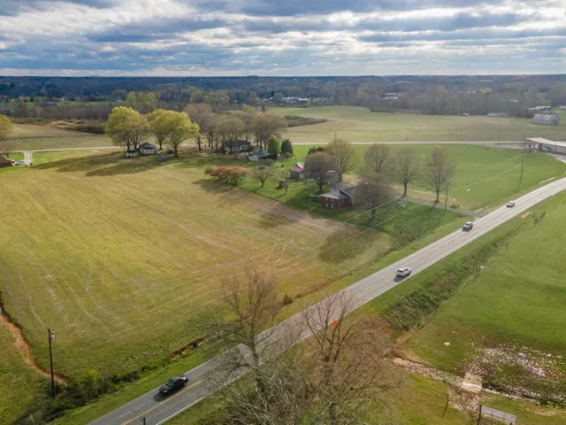 a view of a lake with a mountain