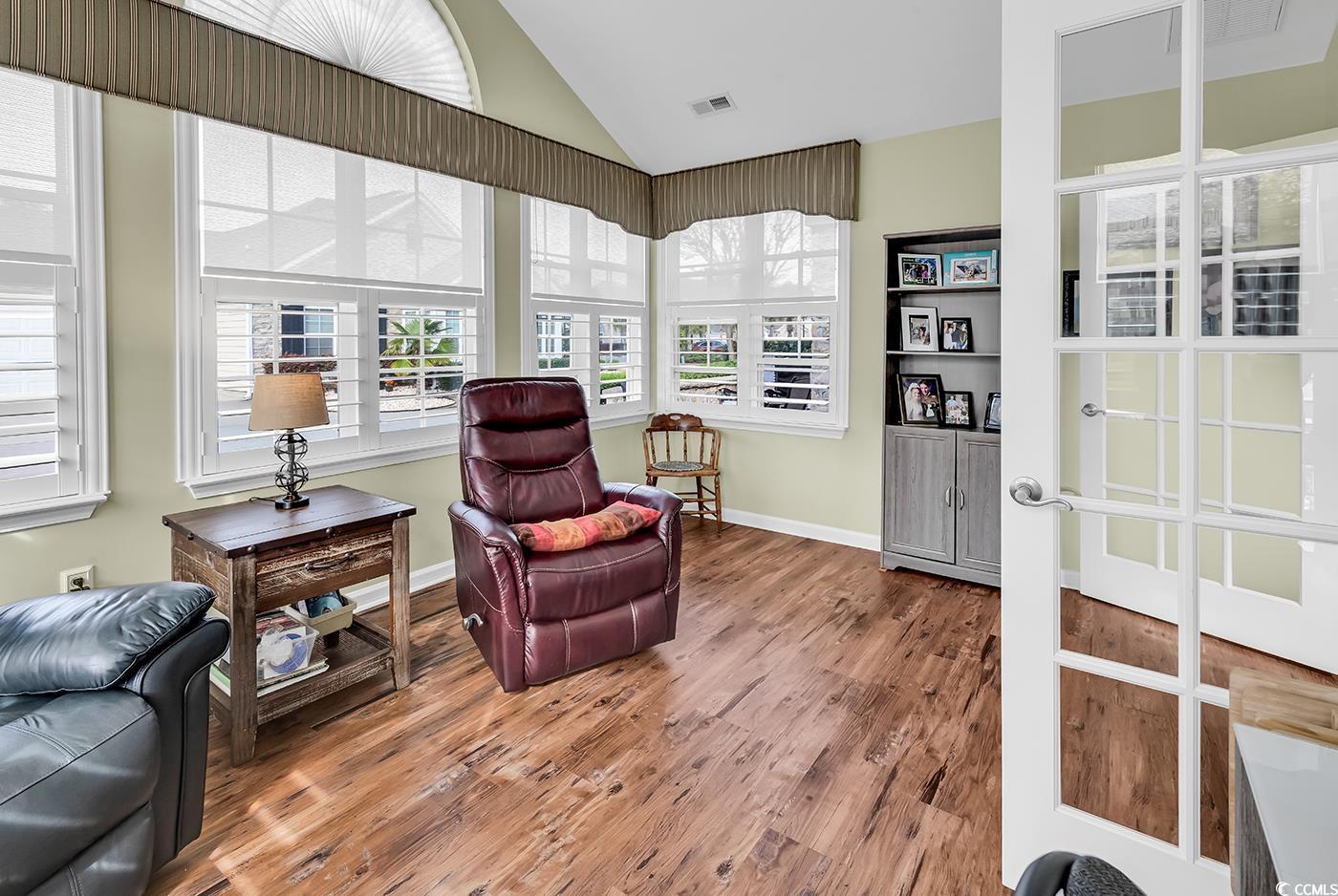 109 Stonegate Boulevard, Unit 109 Murrells Inlet, SC 29576 - Photo 10 of 39 Sitting room featuring baseboards, visible vents,