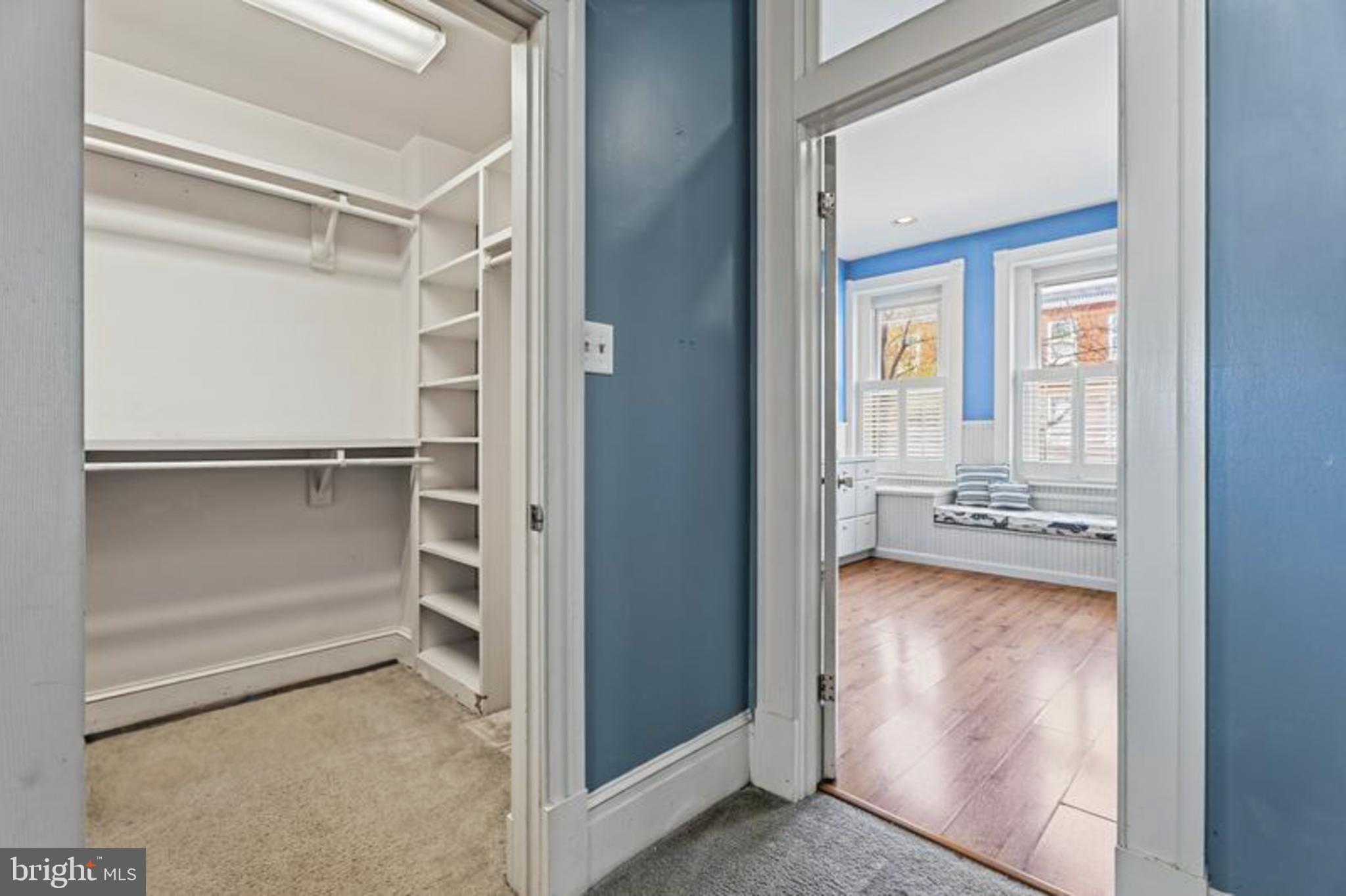 2033 East Pratt Street Baltimore, MD 21231 - Photo 36 of 61 a view of walk in closet with empty room