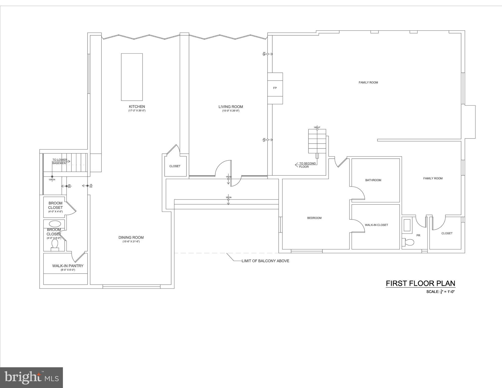404 Dorset Road Devon, PA 19333 - Photo 43 of 45 Floor plans- 1st floor