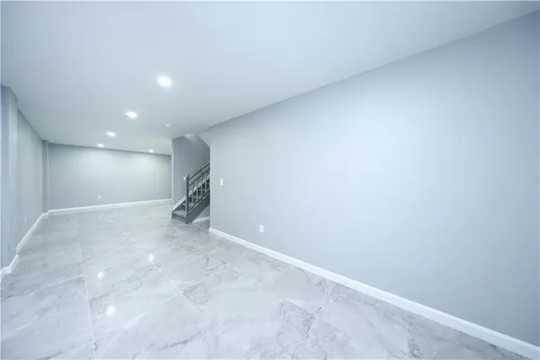 a view of empty room