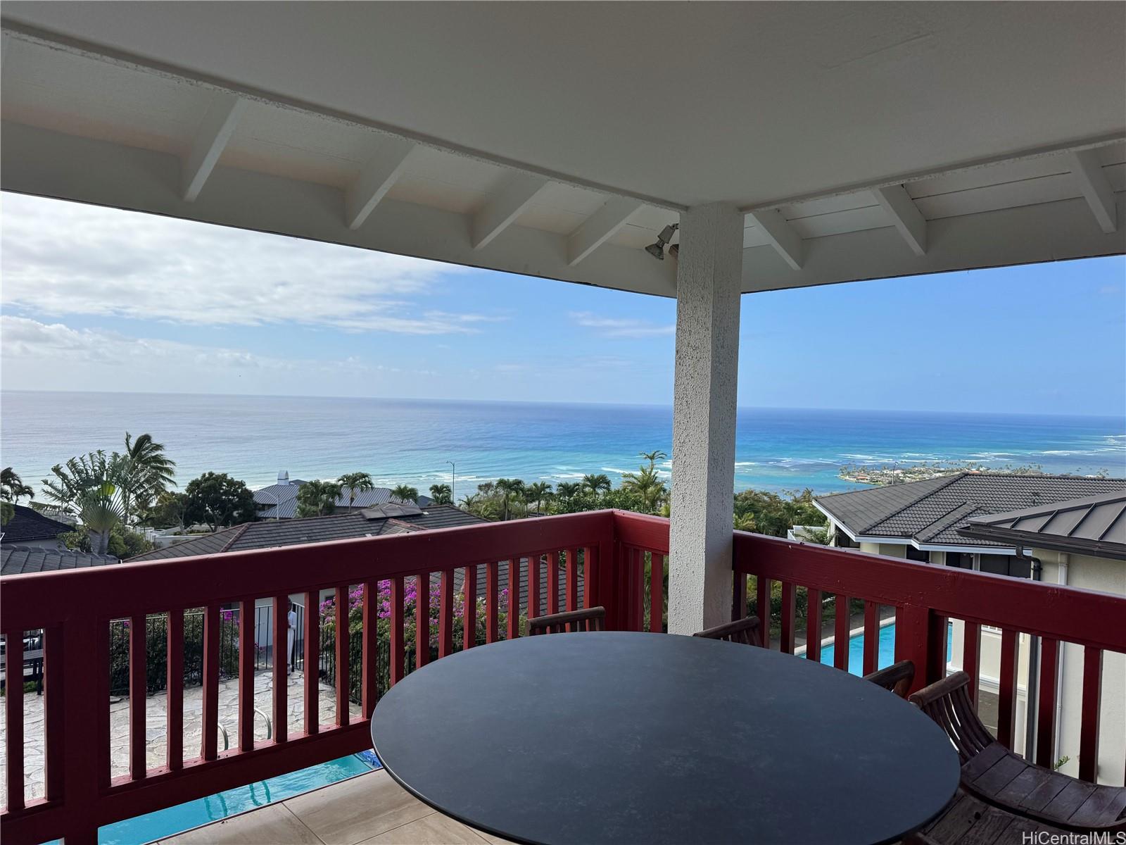 411 Maono Loop Honolulu, HI 96821 - Photo 9 of 13 a view of a city from a balcony