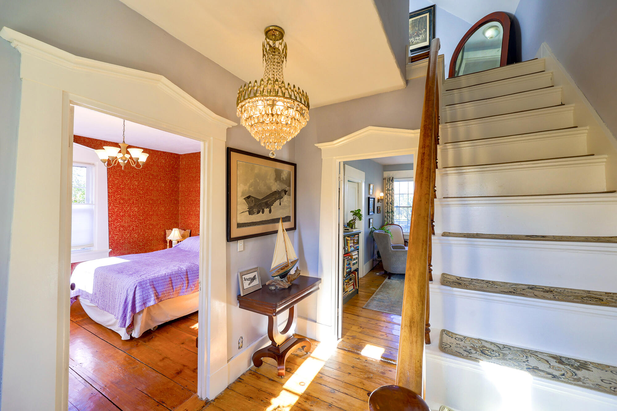 389 Higgins Road Pittsfield, ME 04967 - Photo 22 of 82 Primary stairway