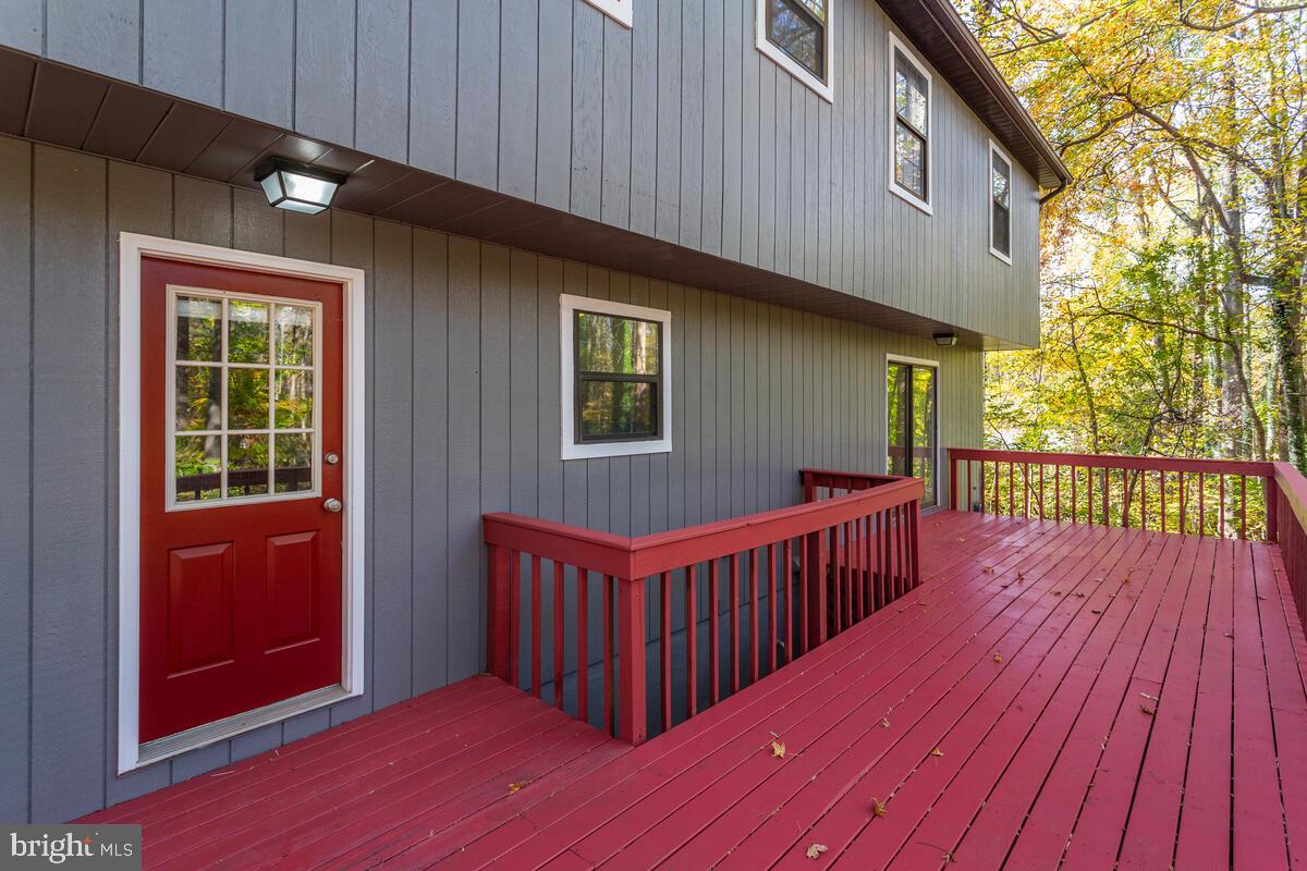1432 Chesapeake Beach Road Owings, MD 20736 - Photo 50 of 64 Recently stained deck