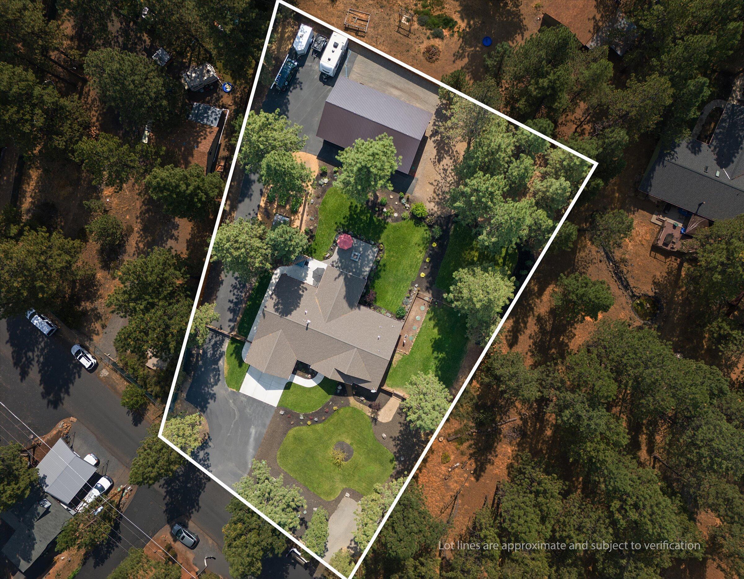 18975 Choctaw Road Bend, OR 97702 - Photo 2 of 56 Overhead view