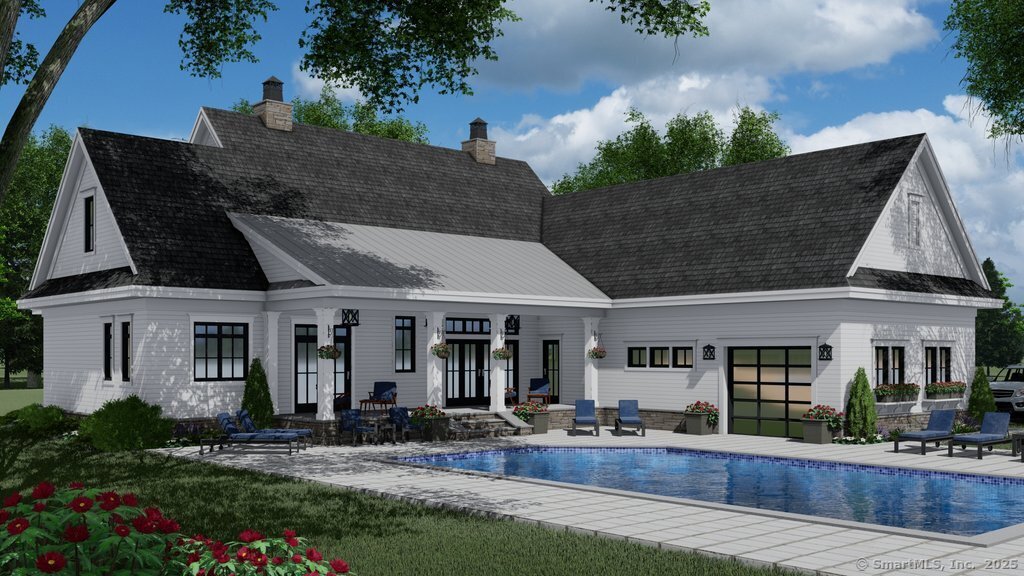 186 Day Street Granby, CT 06035 - Photo 9 of 13 front view of a house with a yard