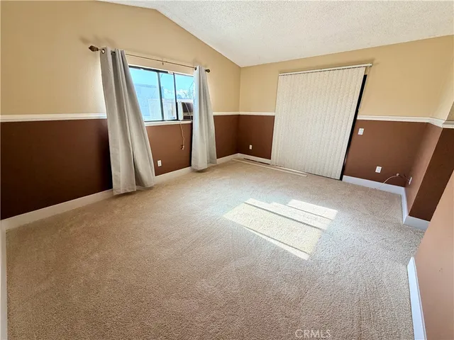 view of room with window