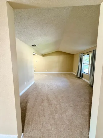 a view of empty room