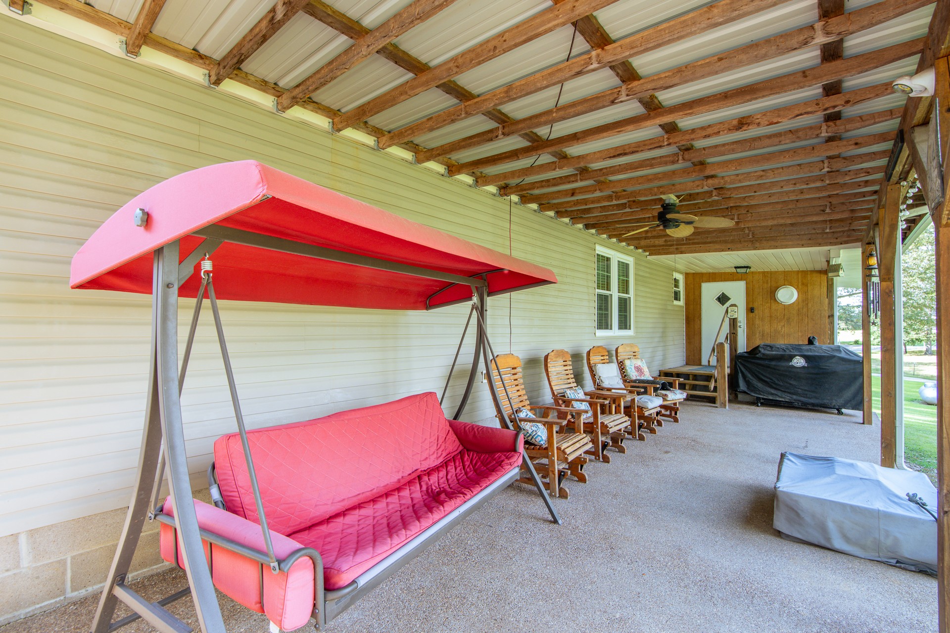 3130 Nance Bend Road Clifton, TN 38425 - Photo 14 of 76 a view of a chairs and table in the patio