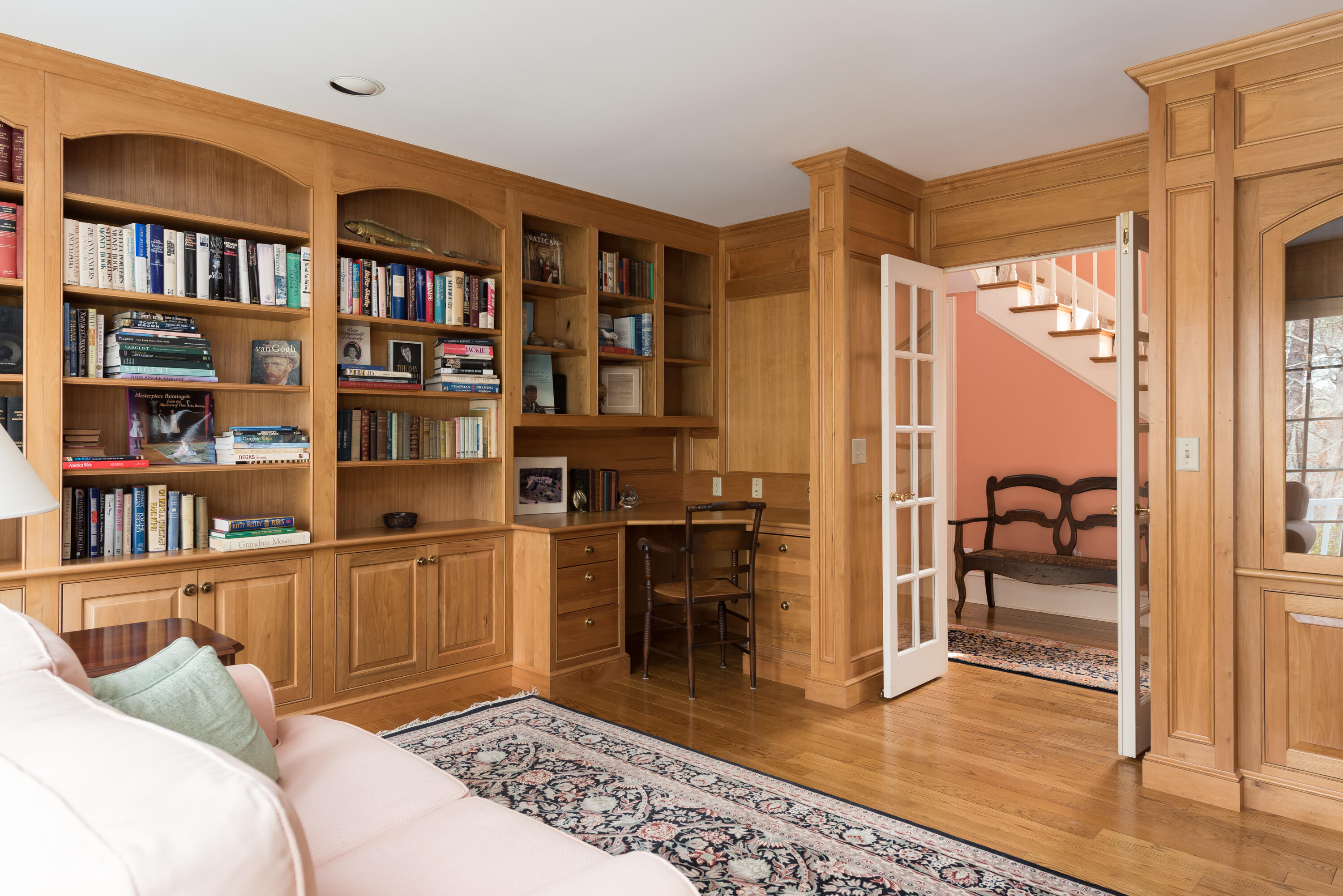 100 Ice Valley Road Osterville, MA 02655 - Photo 13 of 22 a bedroom with furniture and a book shelf