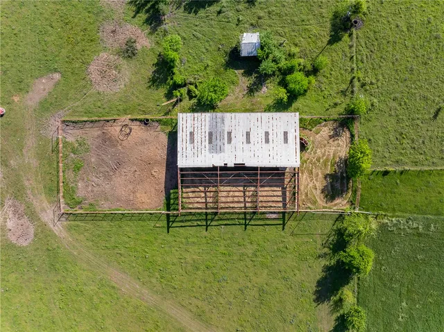 a view of lake with green space