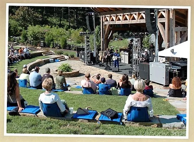 a view of a lake with a mountain in the background