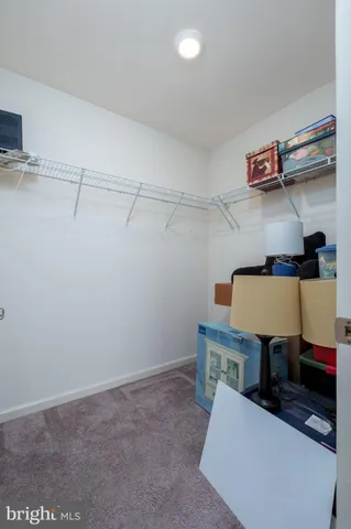 a room with storage and utility