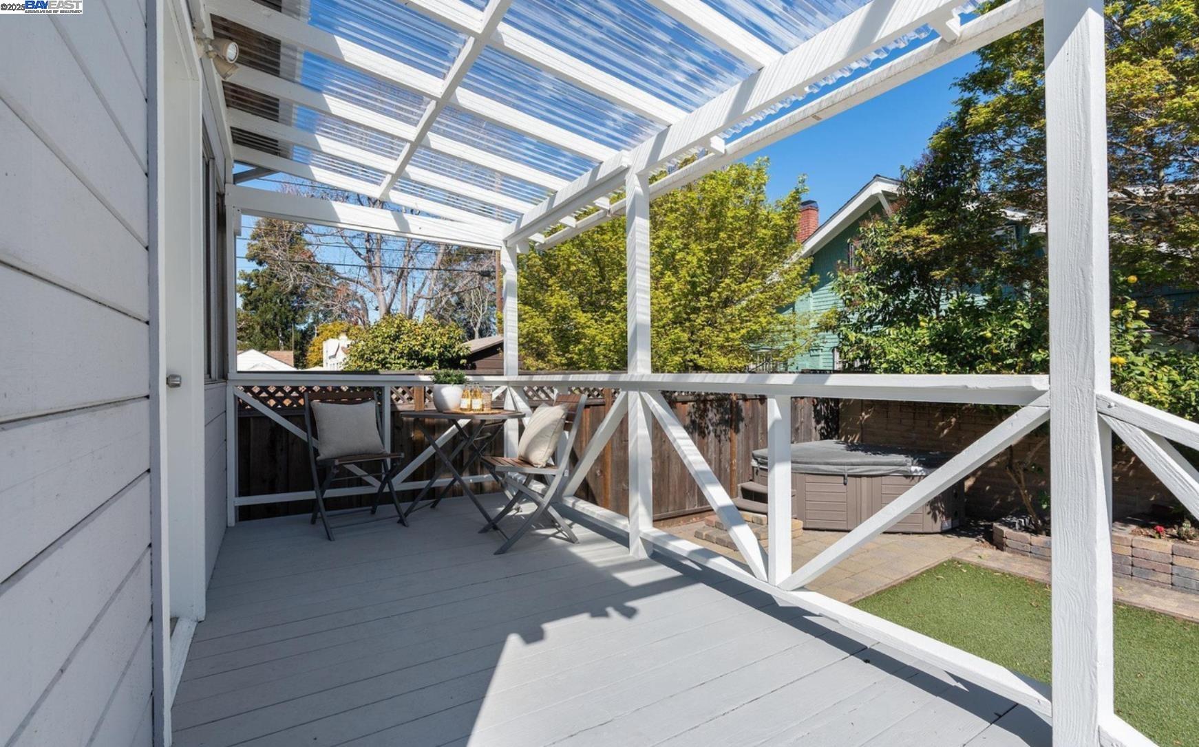 3103 Central Alameda, CA 94501 - Photo 42 of 50 a view of a two chairs in the balcony