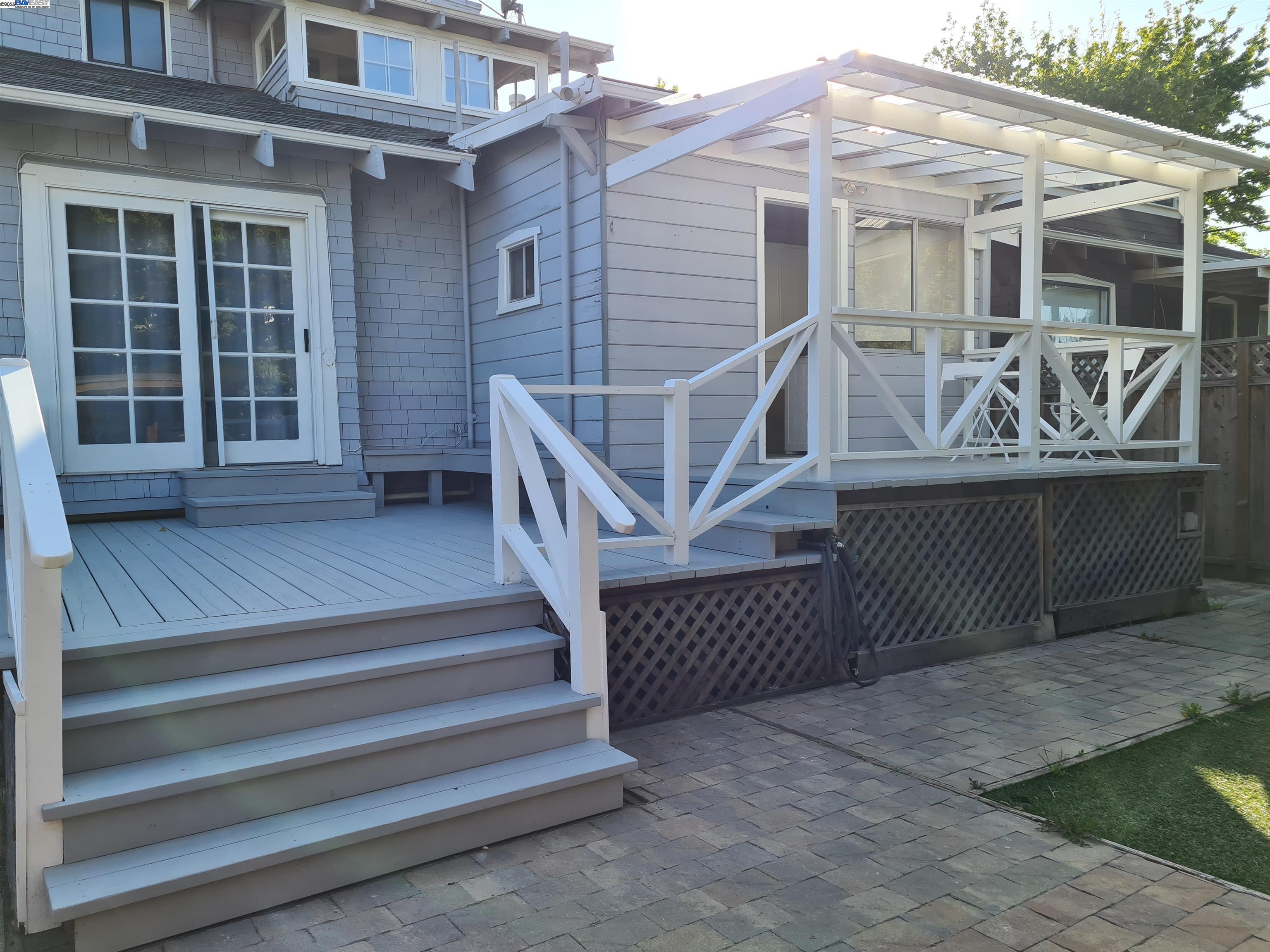 3103 Central Alameda, CA 94501 - Photo 43 of 50 a view of house with wooden deck and furniture