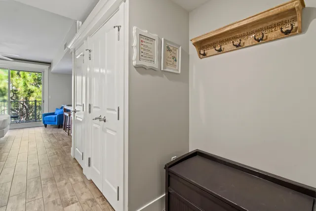 a view of walk in closet