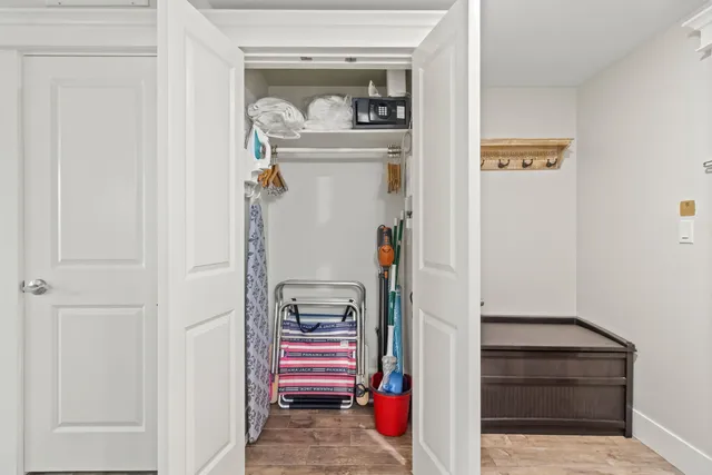 a bathroom with a toilet sink and shower
