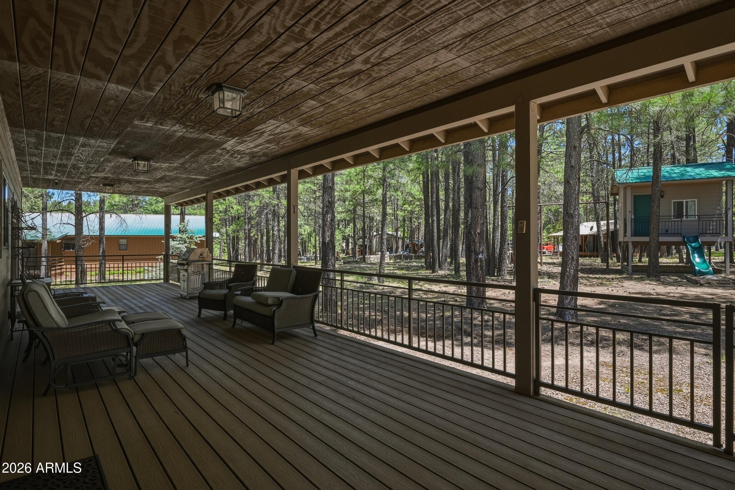 1233 Merzville Road Forest Lakes, AZ 85931 - Photo 31 of 42 Back Porch A
