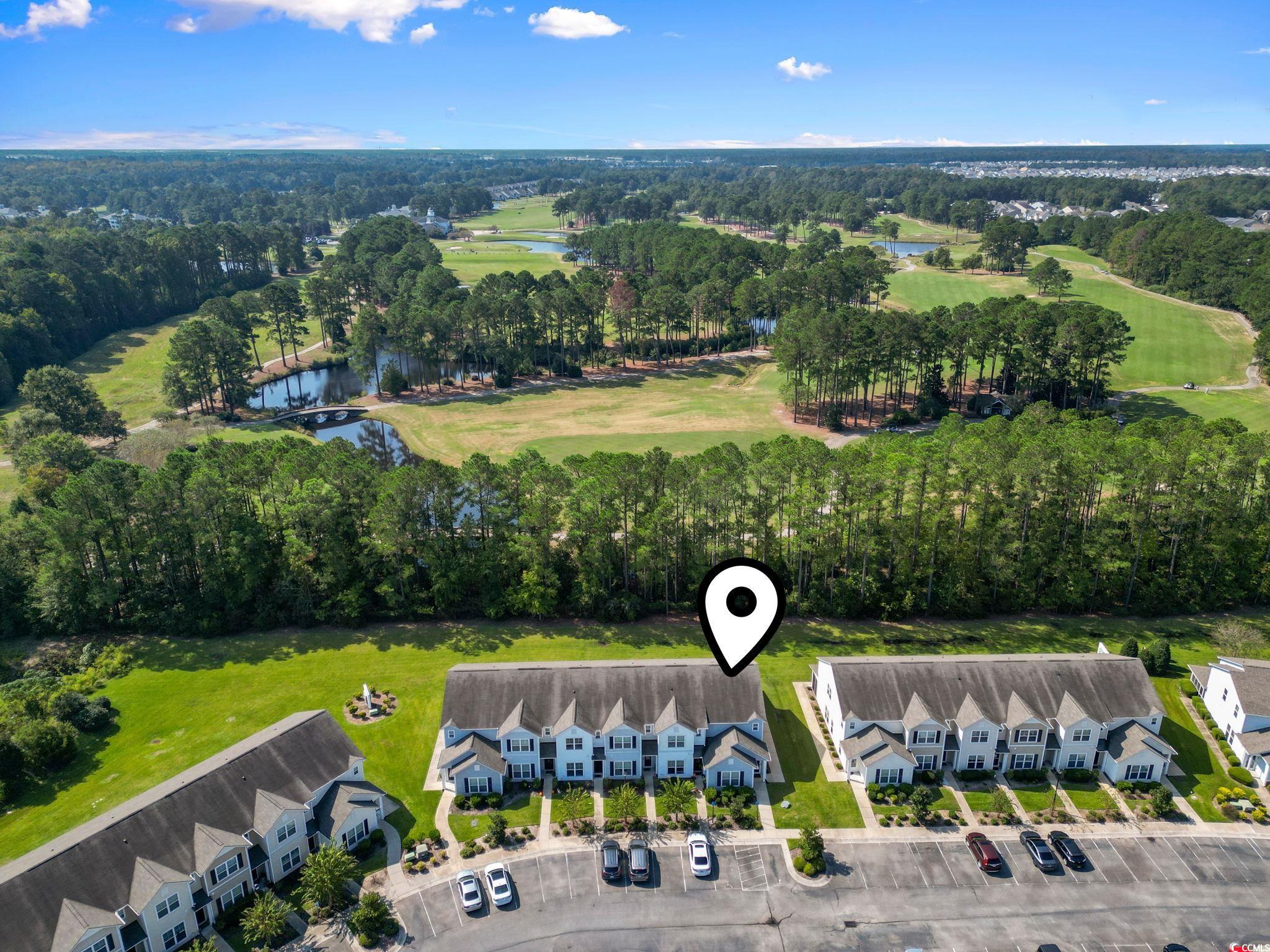 301 Castle Drive, Unit 301 Myrtle Beach, SC 29579 - Photo 30 of 30 Aerial view featuring a water view