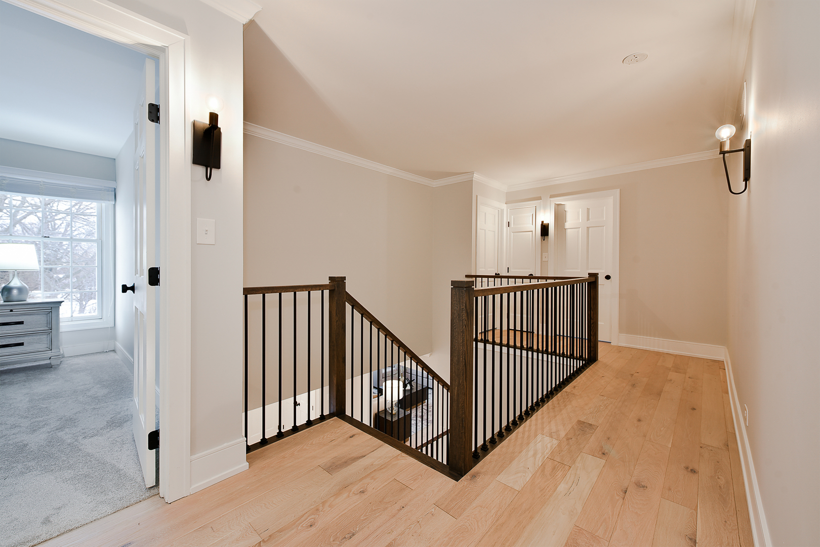688 Thompson's Way Inverness, IL 60067 - Photo 19 of 34 a view of a hallway view with staircase