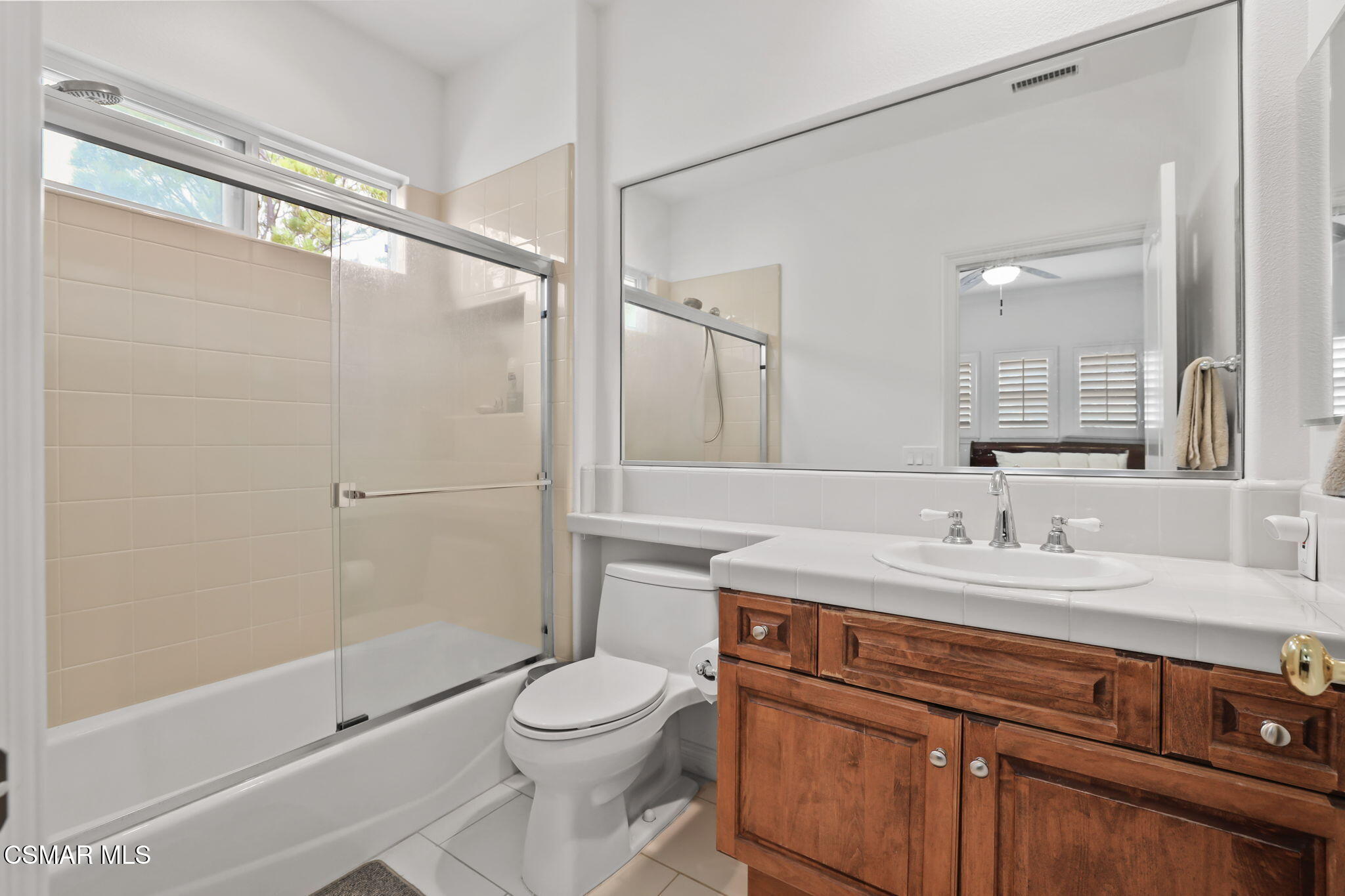 20253 Vía Galileo Porter Ranch, CA 91326 - Photo 25 of 41 a bathroom with a sink a toilet and shower