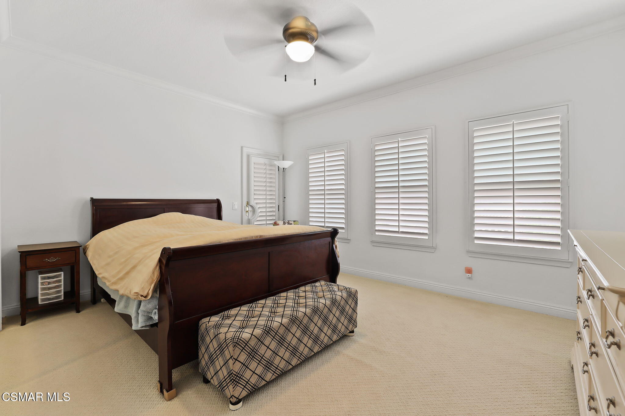 20253 Vía Galileo Porter Ranch, CA 91326 - Photo 26 of 41 a bedroom with a bed couch and window