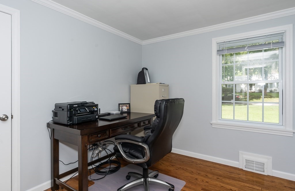 2 East Colonial Road Wilbraham, MA 01095 - Photo 21 of 42 a view of a workspace with furniture and a window