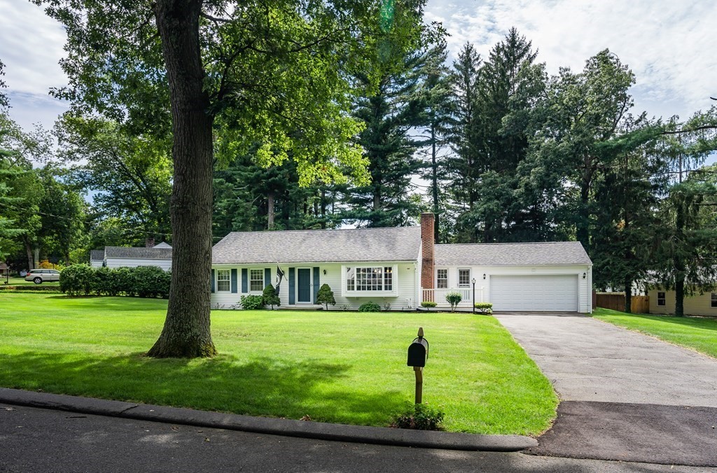 2 East Colonial Road Wilbraham, MA 01095 - Photo 42 of 42 a front view of a house with garden